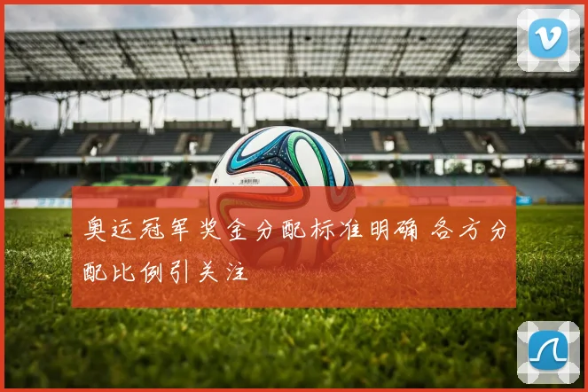 奥运冠军奖金分配标准明确 各方分配比例引关注